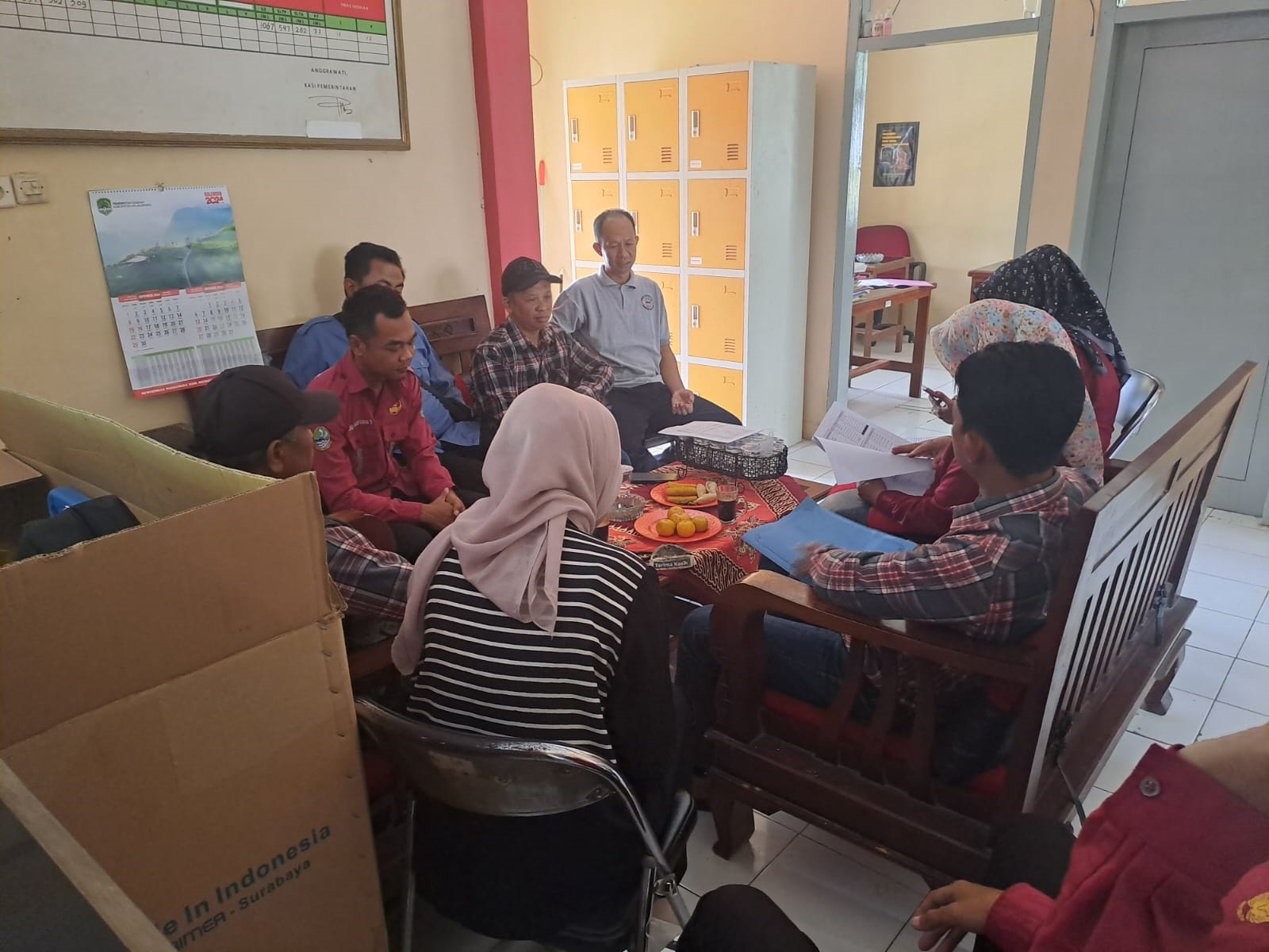 Monitoring dan Evaluasi Keuangan Desa Anggrawati oleh Kecamatan Maja